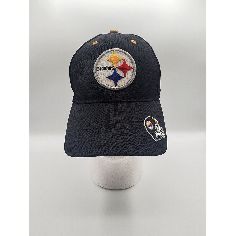Pittsburgh Steelers NFL Football Hat Adjustable Cap Black OSFM